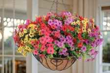 Artificial Hanging Flower Basket
