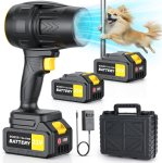 Cordless Leaf Blower 550CFM with 2 Batteries and Charger - Spring Yard Cleanup Deal