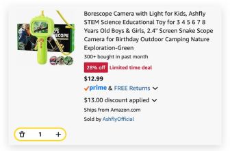 Deal Alert: Is the Kids’ Borescope Camera Worth It? 64% Off Amazon Deal