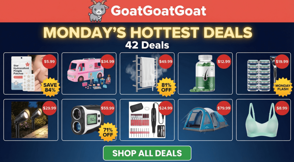 Monday deals