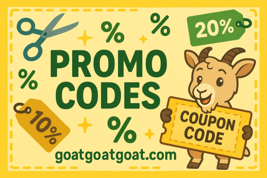 Amazon Promo Codes - GoatGoatGoat.com