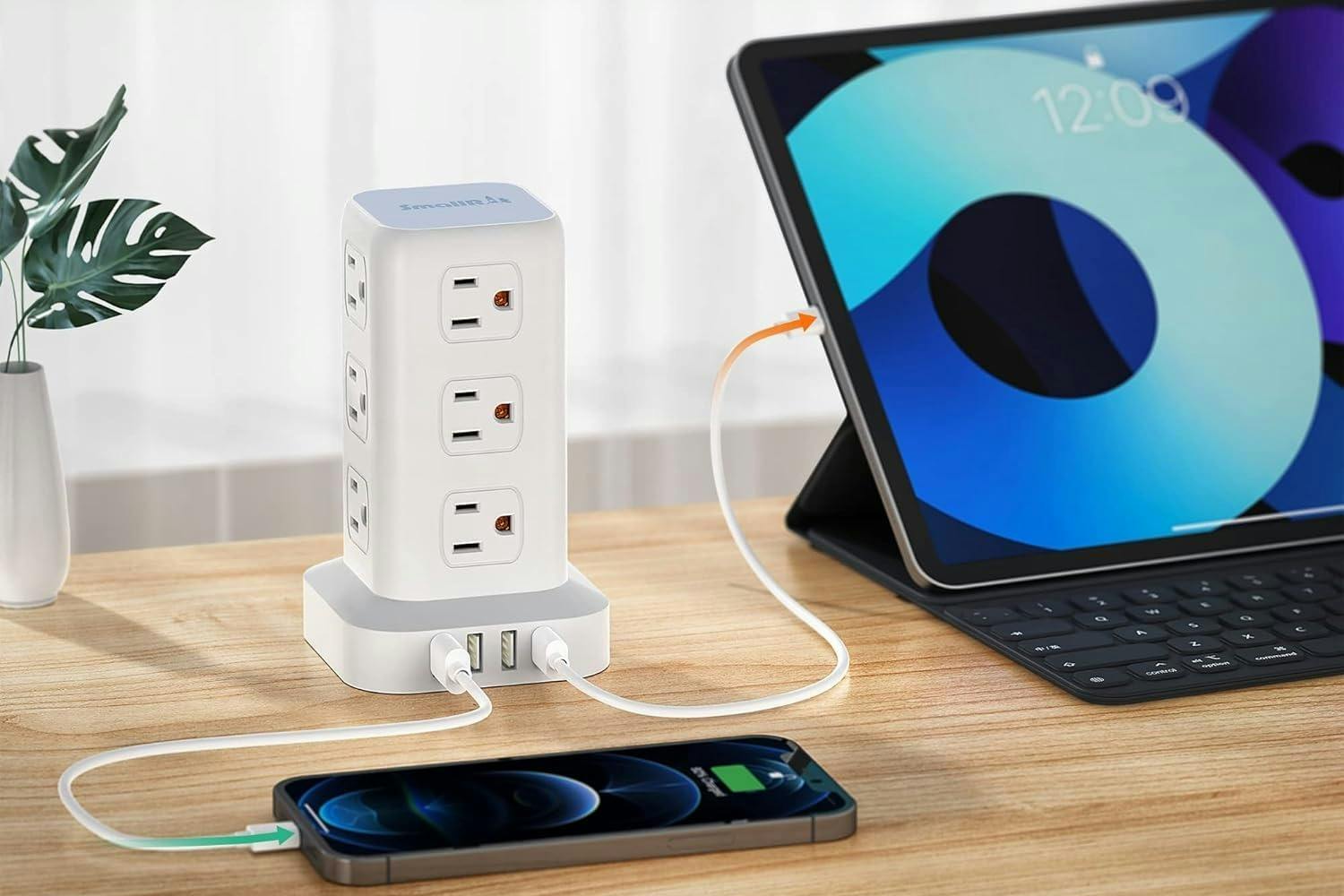 Tower Surge Protector Power Strip