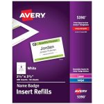 Avery Customizable Name Badge Inserts