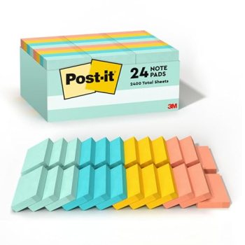 Post-it Notes, 1 3/8 in x 1 7/8 in