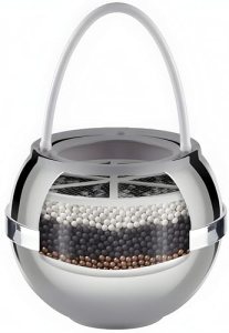 Crystal Quest Bath Ball Filter for Tub Faucet