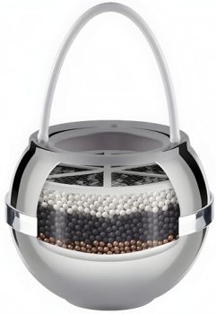 Crystal Quest Bath Ball Filter for Tub Faucet