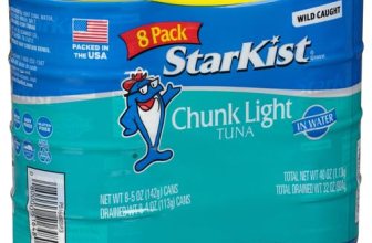 StarKist Chunk Light Tuna in Water, 5 Ounce (Pack of 8)