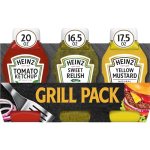Heinz Tomato Ketchup, Sweet Relish & Yellow Mustard Grill Pack, 3 ct Pack