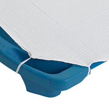 Angeles Angels Fitted Cot Sheet with Elastic Straps