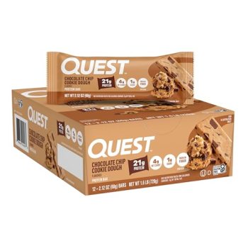 Quest Nutrition Chocolate Chip Cookie Dough Protein Bars