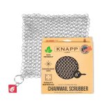 Knapp Made CM Scrubber 6″ Small Ring Cast Iron Scrubber