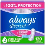 Always Discreet Incontinence Panty Liners for Bladder Leaks