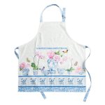 Maison d’ Hermine Apron for women with Pocket 100% Cotton 27.50″x31.50″ 1 Piece