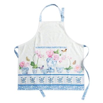 Maison d’ Hermine Apron for women with Pocket 100% Cotton 27.50″x31.50″ 1 Piece