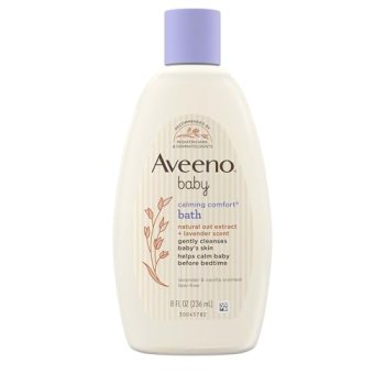 Aveeno Baby Calming Comfort Bath & Wash with Relaxing Lavender & Vanilla Scents