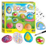 Creativity for Kids Rock Painting Kit – Hide and Seek Rock Kit