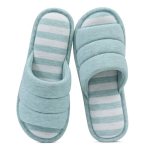 shevalues Women’s Soft Indoor Slippers Open Toe Cotton Memory Foam Slip on Home