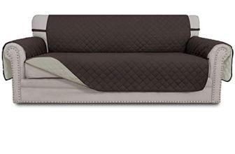 Easy-Going Reversible Couch Cover for 3 Cushion Couch Sofa Cover for Dogs Water