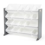 Humble Crew Supersized Toy Storage Organizer with 16 Removable Bins