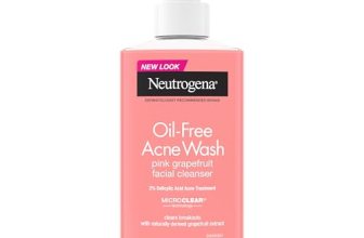 Neutrogena Oil-Free Acne Wash Pink Grapefruit Facial Cleanser