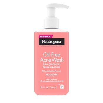 Neutrogena Oil-Free Acne Wash Pink Grapefruit Facial Cleanser