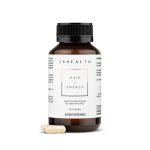 JSHealth Hair Growth Vitamins for Women. Hair + Energy with Kelp Iodine and Zinc