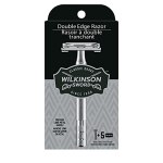 Wilkinson Sword Double Edge Razor for Men With 5 Double Edge Razor Blades Refill