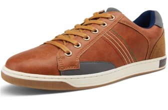 Jousen Men’s Fashion Sneakers Casual Dress Shoes for Men Breathable Business Sne