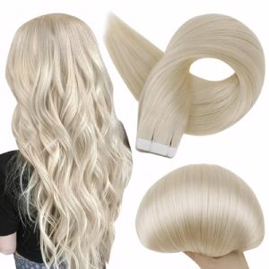 Full Shine Fashion Tape Hair Extensions Real Human Hair Couture Short 12 Inch Co