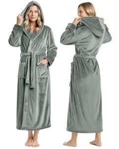 NY Threads Premium Womens Robe with Hood