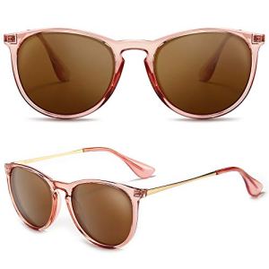 SUNGAIT Premium Vintage Round Sunglasses for Women Men Classic Retro Trendy Styl