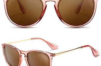 SUNGAIT Premium Vintage Round Sunglasses for Women Men Classic Retro Trendy Styl