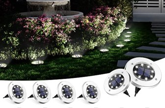 SOLPEX Solar Ground Lights, 12 Pack Solar Lights Outdoor Waterproof