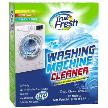 True Fresh Washing Machine Cleaner Descaler 15 Pack Tablets