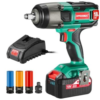 HYCHIKA 18 V Max Cordless Impact Wrench
