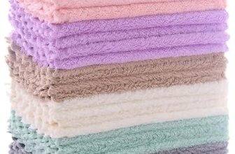 24 Pack Kitchen Dishcloths – Does Not Shed Fluff – Reusable Dish Towels