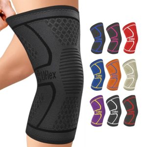 UFlex Athletics Knee Compression Sleeve Support for Women and Men Knee Brace for
