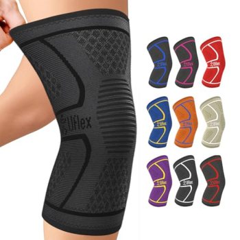 UFlex Athletics Knee Compression Sleeve Support for Women and Men Knee Brace for