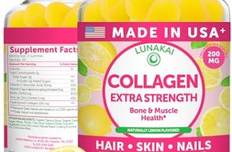 Lunakai USA Made Collagen Peptides Gummies