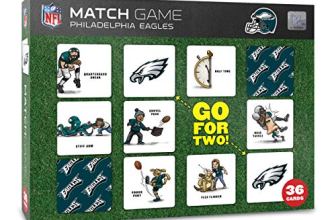 YouTheFan NFL Philadelphia Eagles Licensed Memory Match Game