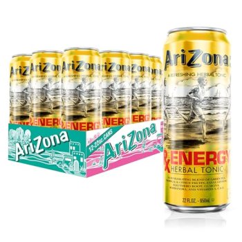 AriZona Rx Energy, Herbal Tonic with Green Tea and Citrus