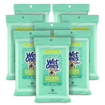 Wet Ones for Pets Extra Gentle Dog Wipes with Witch Hazel – Fragrance-Free