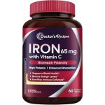 Doctor’s Recipes Iron Supplement 65 mg with Vitamin C