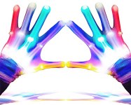 GLEDLOVES LED Gloves for Kids, Teens & Adults