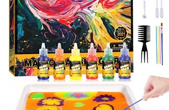 Water Marbling Paint for Kids – Arts and Crafts for Girls & Boys Crafts Kits Ide