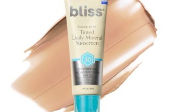Bliss Block Star SPF 30 Daily Tinted Mineral Sunscreen with Zinc Oxide