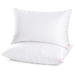 EIUE Hotel Collection Bed Pillows for Sleeping 2 Pack Queen Size，Pillows for Sid