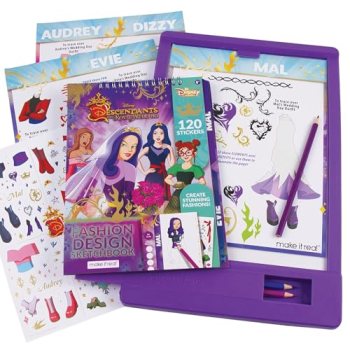 Make It Real – Disney Descendants Royal Wedding Sketchbook with Tracing Light Ta