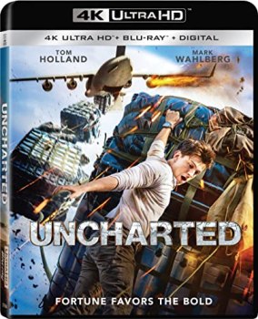 Uncharted – 4K + Blu-ray + Digital