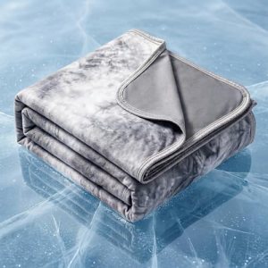 Topcee Cooling Throw Blanket for Night Sweats Decorative Tie Dye